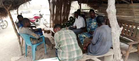 Mobilisation humaine à Sankpiti