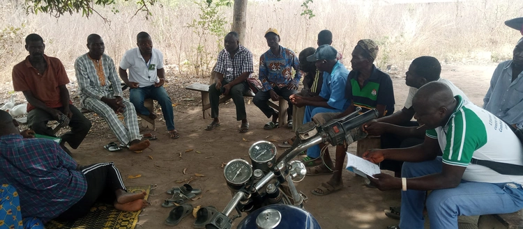 Mobilisation à Tokpé